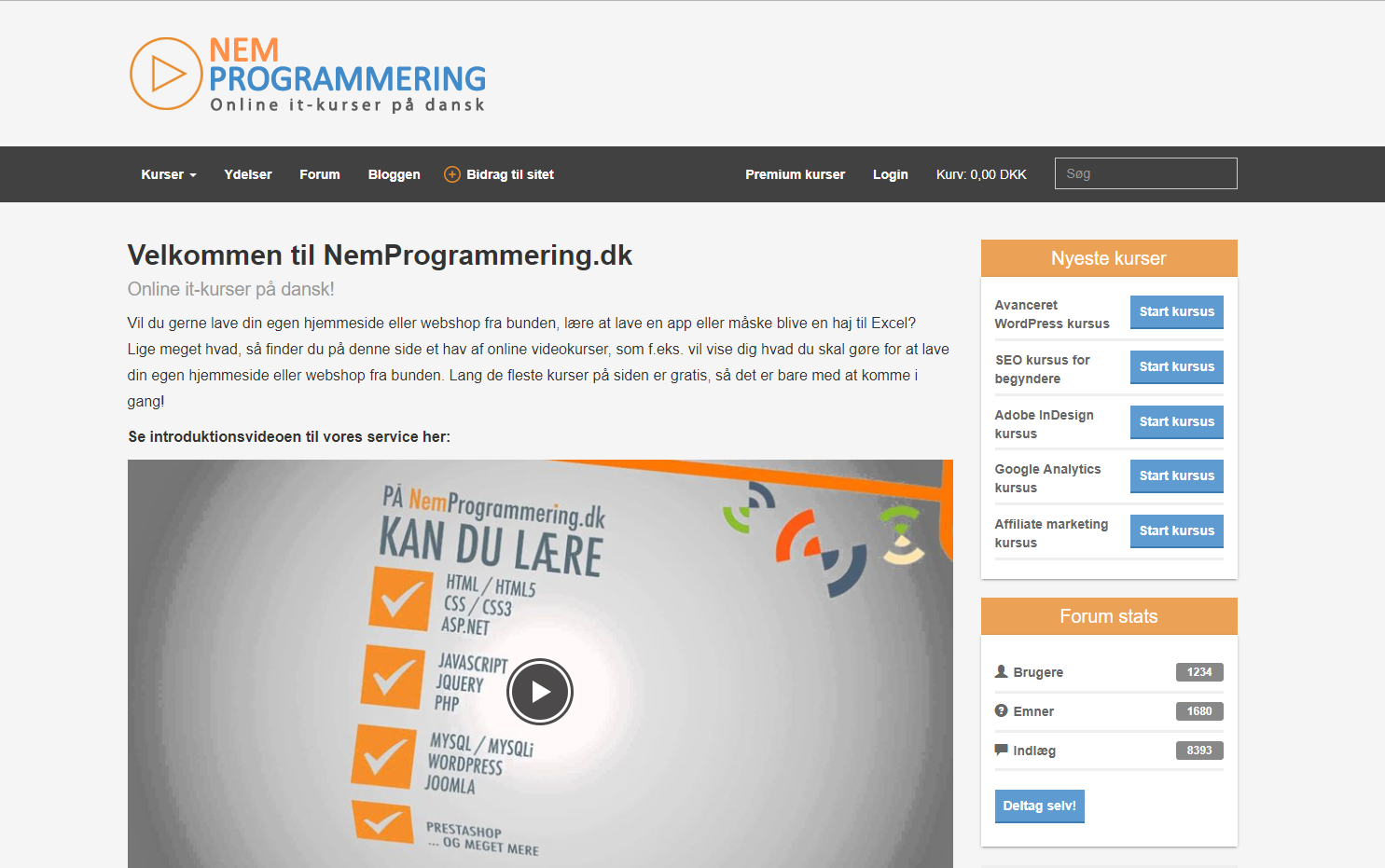 NemProgrammering.dk version 3.5