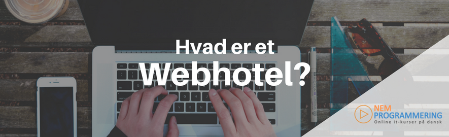 Hvad er et webhotel?