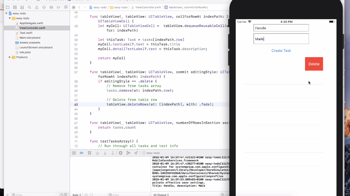 Lav din egen iOS app